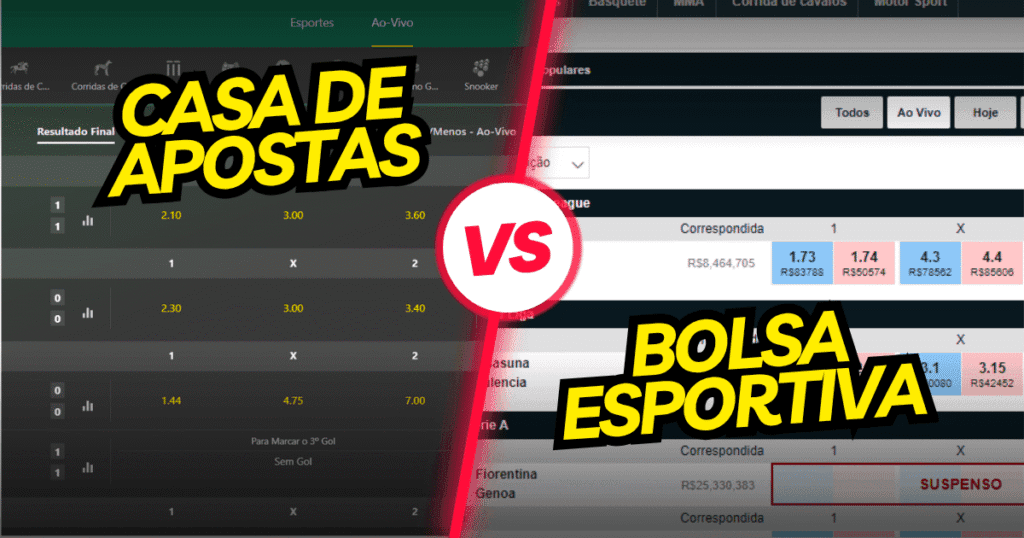 casa de apostas vs bolsa esportiva