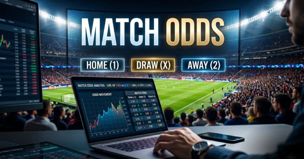 trade esportivo operando no mercado de match odds futebol ao vivo