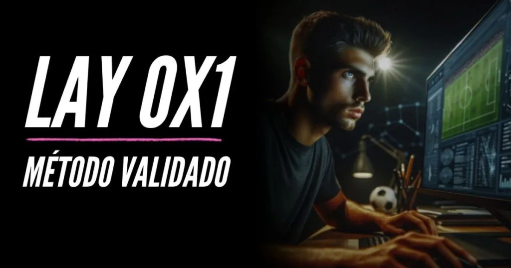 Estratégia de Lay 0x1 validada e lucrativa.