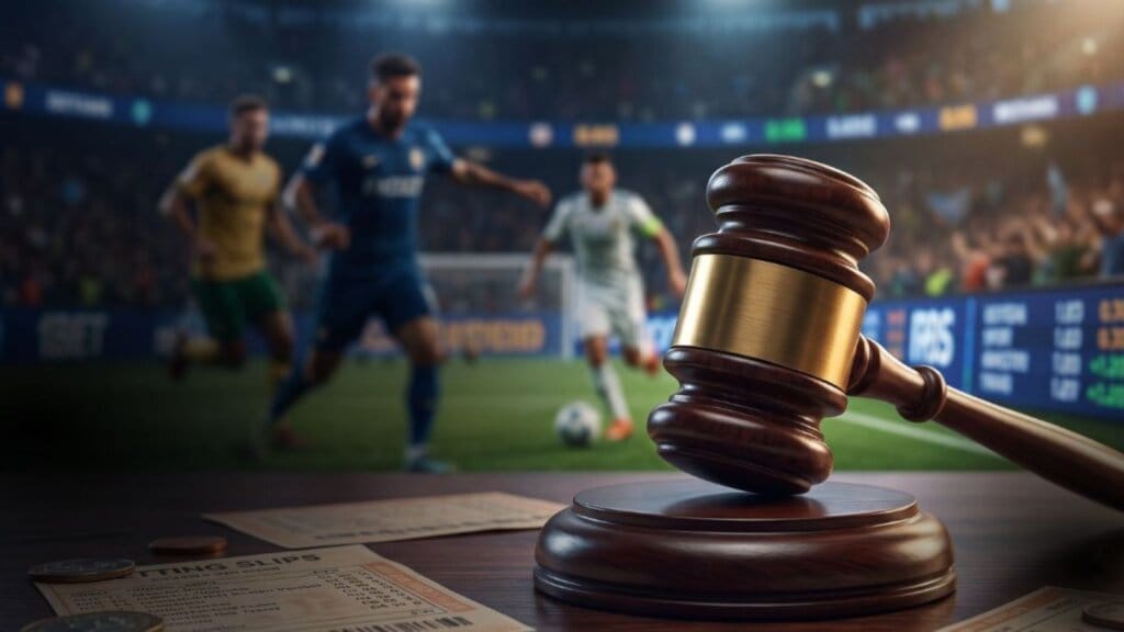 Martelo batido para a regulamentação das apostas esportivas em futebol no Brasil.